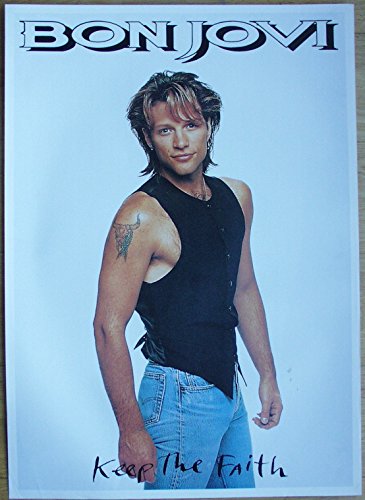 Bon Jovi Poster Nr. 7 Format 62 x 86 cm Original von 1992